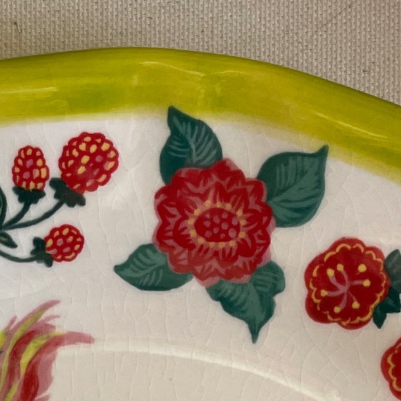 Anthropologie Vibrant Animal Ceramic Plates - Set of 2 - Picture 4 of 12